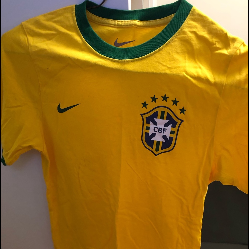 Nike Brazil CBF T shirt (Woman’s Small)